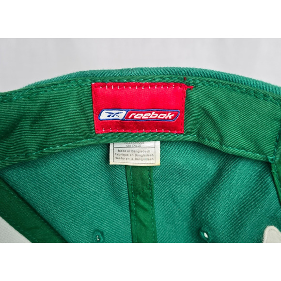 Reebok Boston Celtics Leprechaun Logo Hat NBA Green - Picture 5 of 12